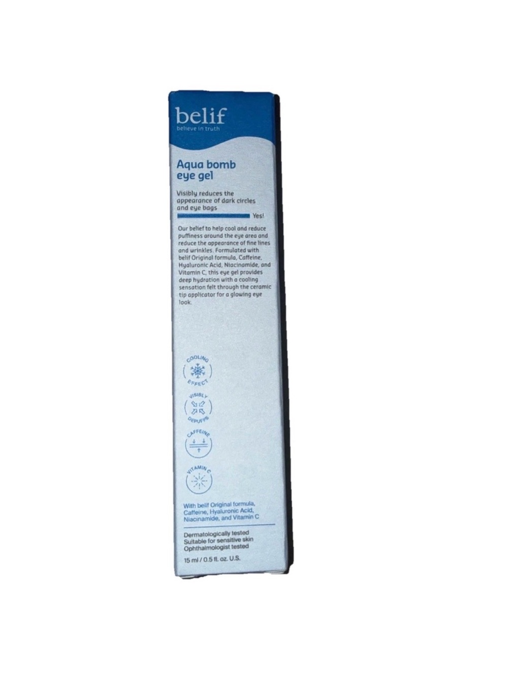 ☀️$5 sale Aqua Bomb Eye Gel - Hydrating Blue Eye Cream